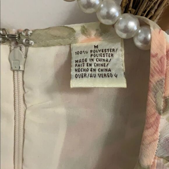 Vintage Liz Claiborne studio floral dress medium - Picture 6 of 7